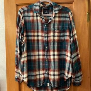 American Eagle soft boyfriend fit flannel